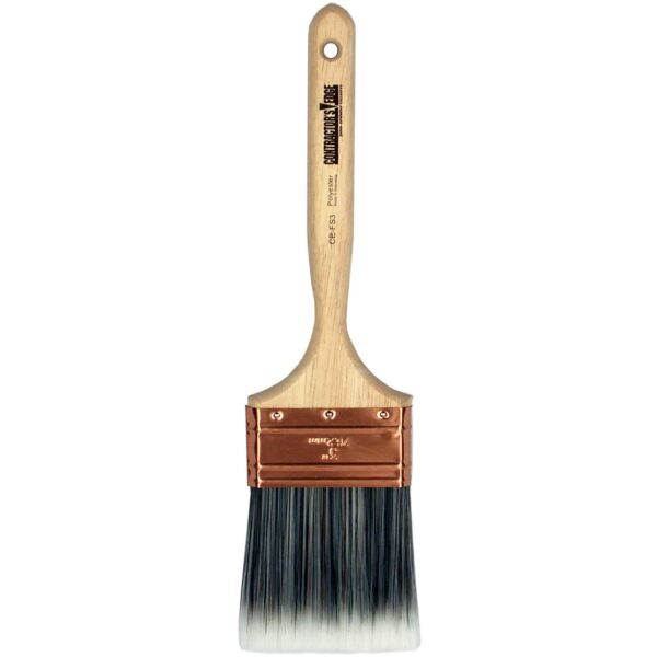 Contractor's Edge Flat Sash Polyester Paint Brush - Image 2