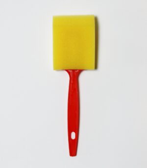 Yellow 2 in. Foam Brush