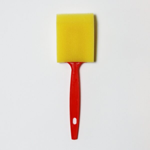 Yellow 2 in. Foam Brush