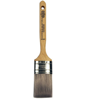 Dunn-Edwards Titanium-Pro Semi-Oval Flat Sash Nylon/Polyester Blend Brush